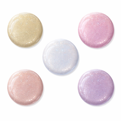 ZEFIR Glow Gel Box G-Code — набір шимерних нюдових гелів для укріплення та нарощення (5×5 мл)